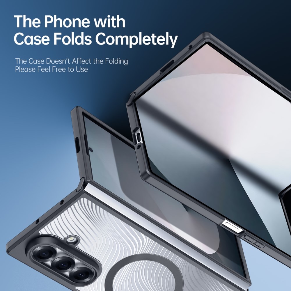 Coque Hybride Aimo Samsung Galaxy Z Fold 7, noir