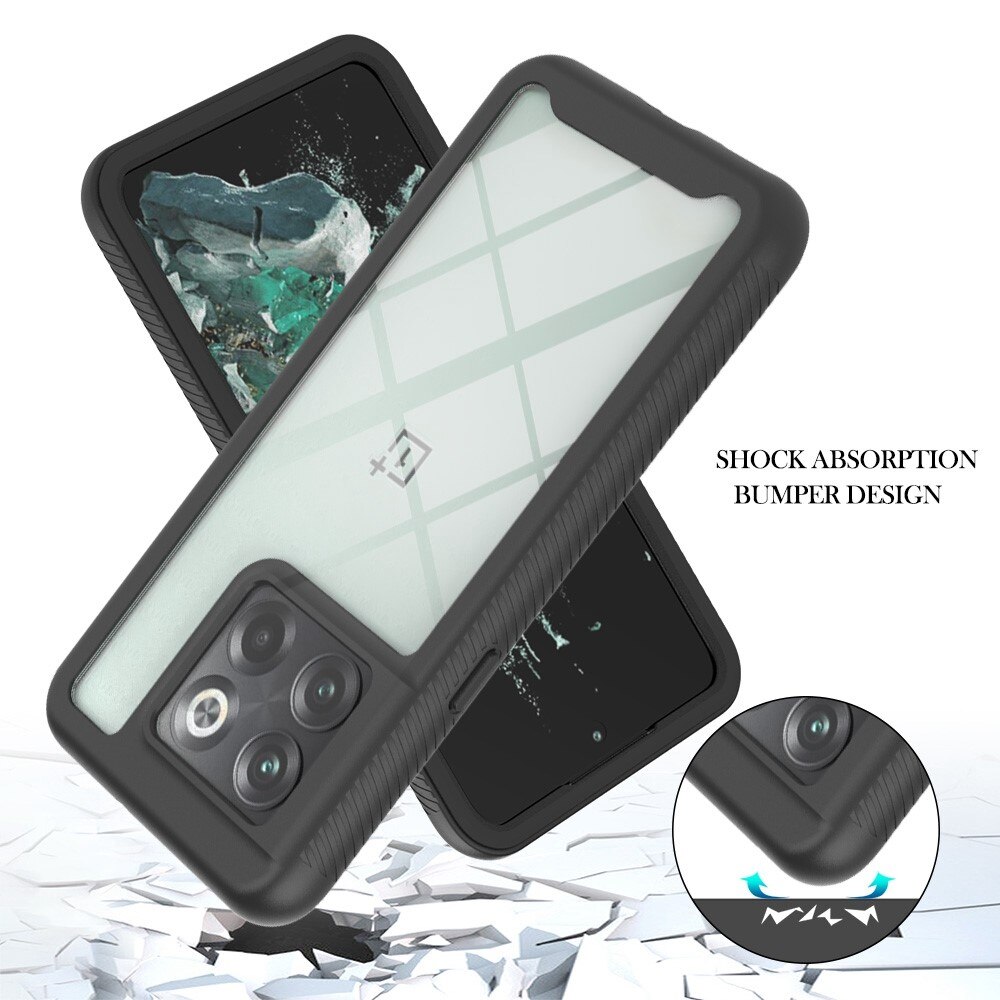 Coque de couverture complète  OnePlus 10T, Noir