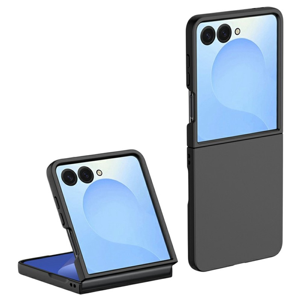 Coque dures caoutchoutées Samsung Galaxy Z Flip 7, noir