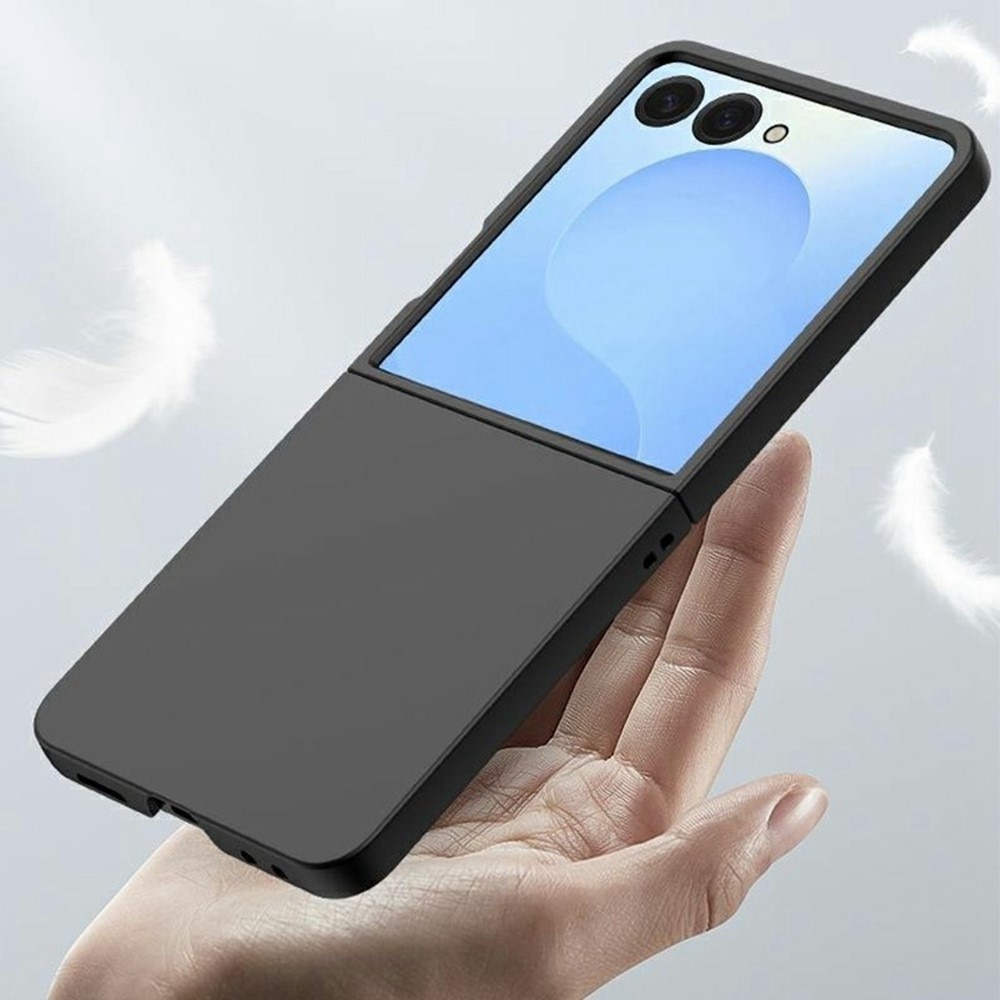 Coque dures caoutchoutées Samsung Galaxy Z Flip 7, noir