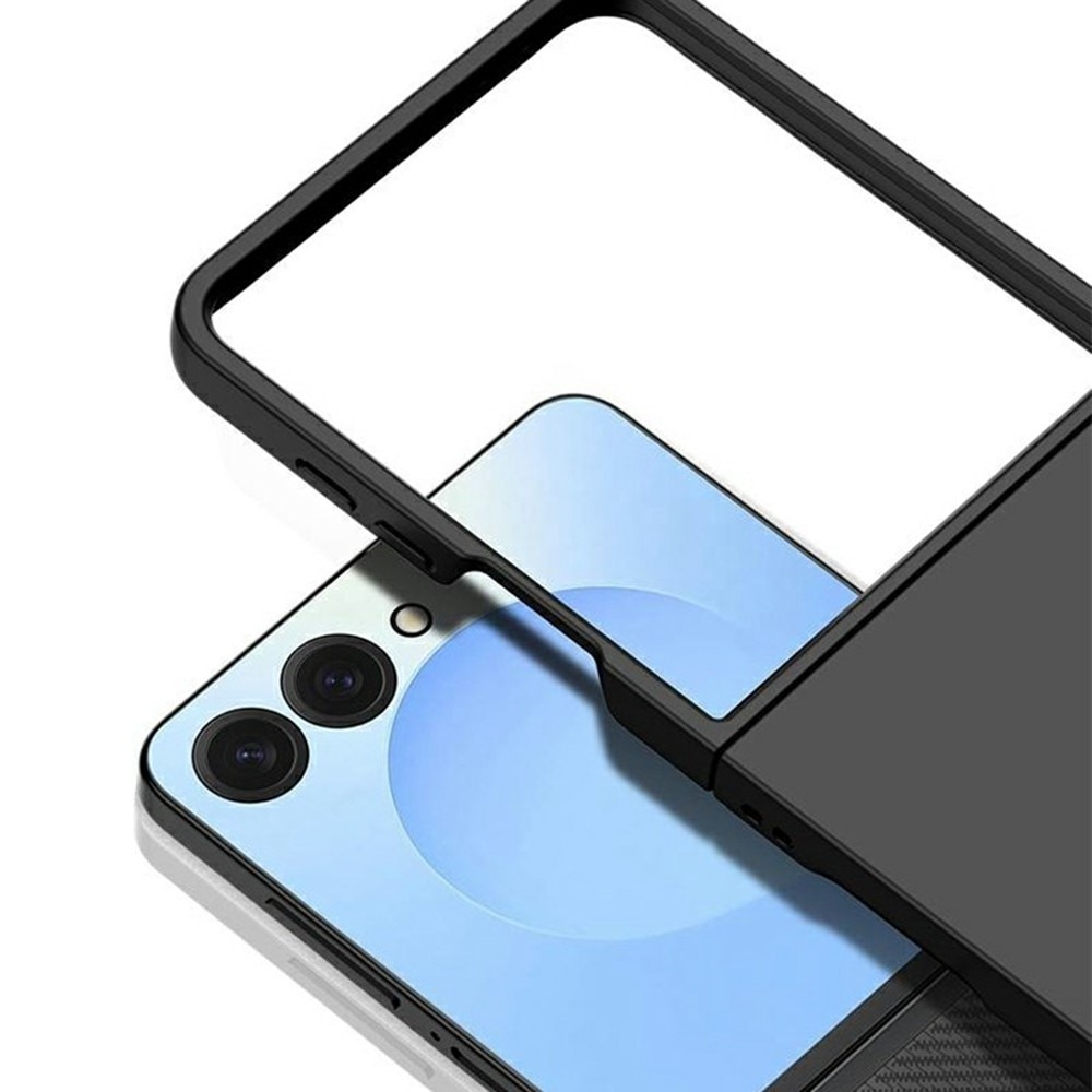 Coque dures caoutchoutées Samsung Galaxy Z Flip 7, noir