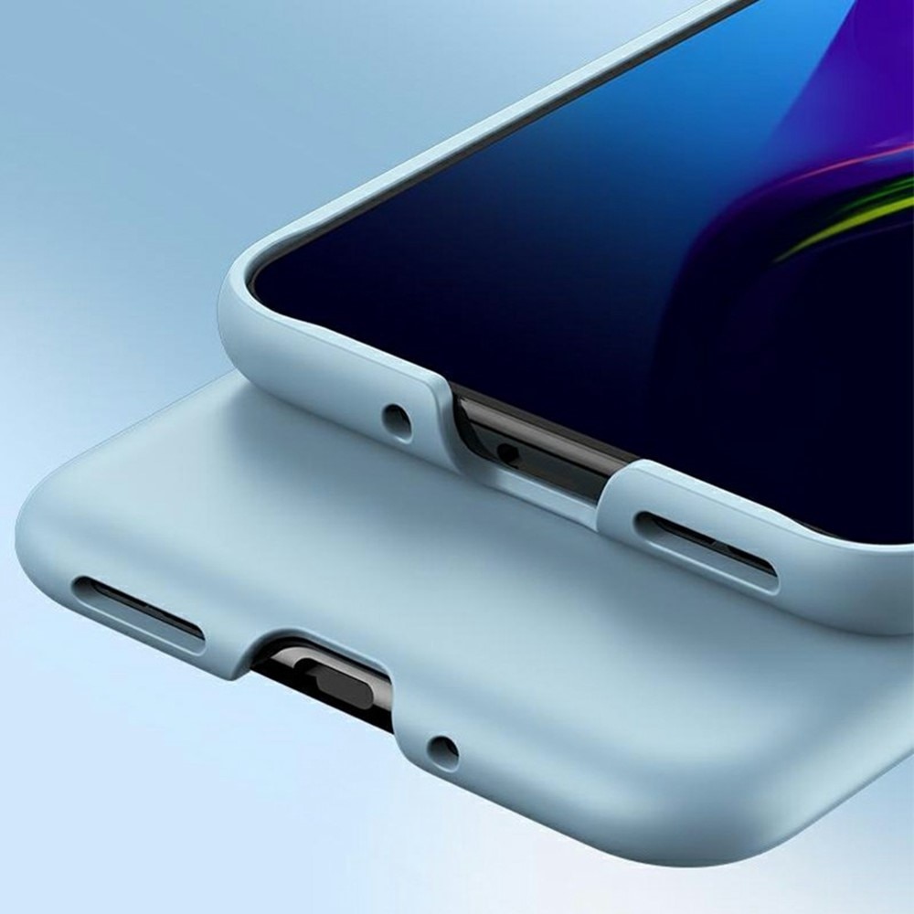 Coque dures caoutchoutées Samsung Galaxy Z Flip 7, Bleu