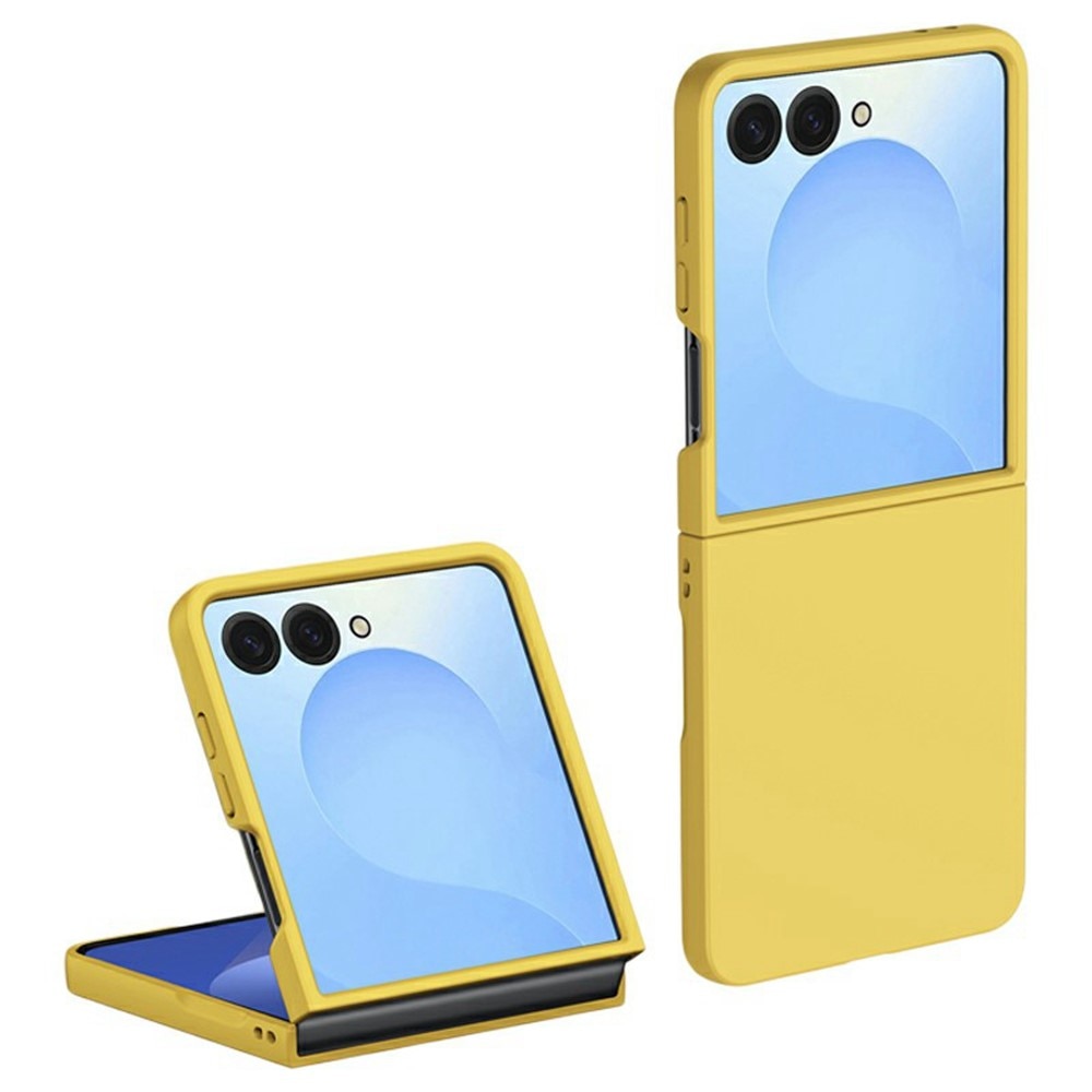 Coque dures caoutchoutées Samsung Galaxy Z Flip 7, Jaune