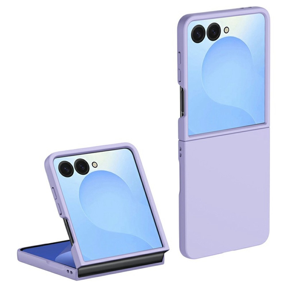 Coque dures caoutchoutées Samsung Galaxy Z Flip 7, Violet