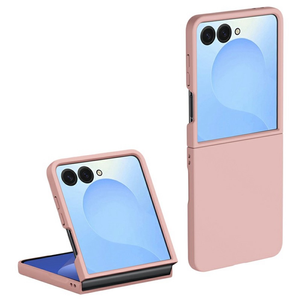 Coque dures caoutchoutées Samsung Galaxy Z Flip 7, Rose