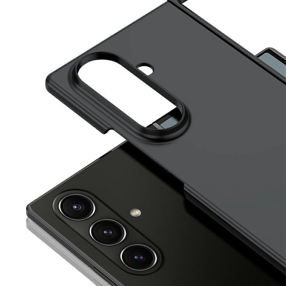 Coque dures caoutchoutées Samsung Galaxy Z Flip 7, noir
