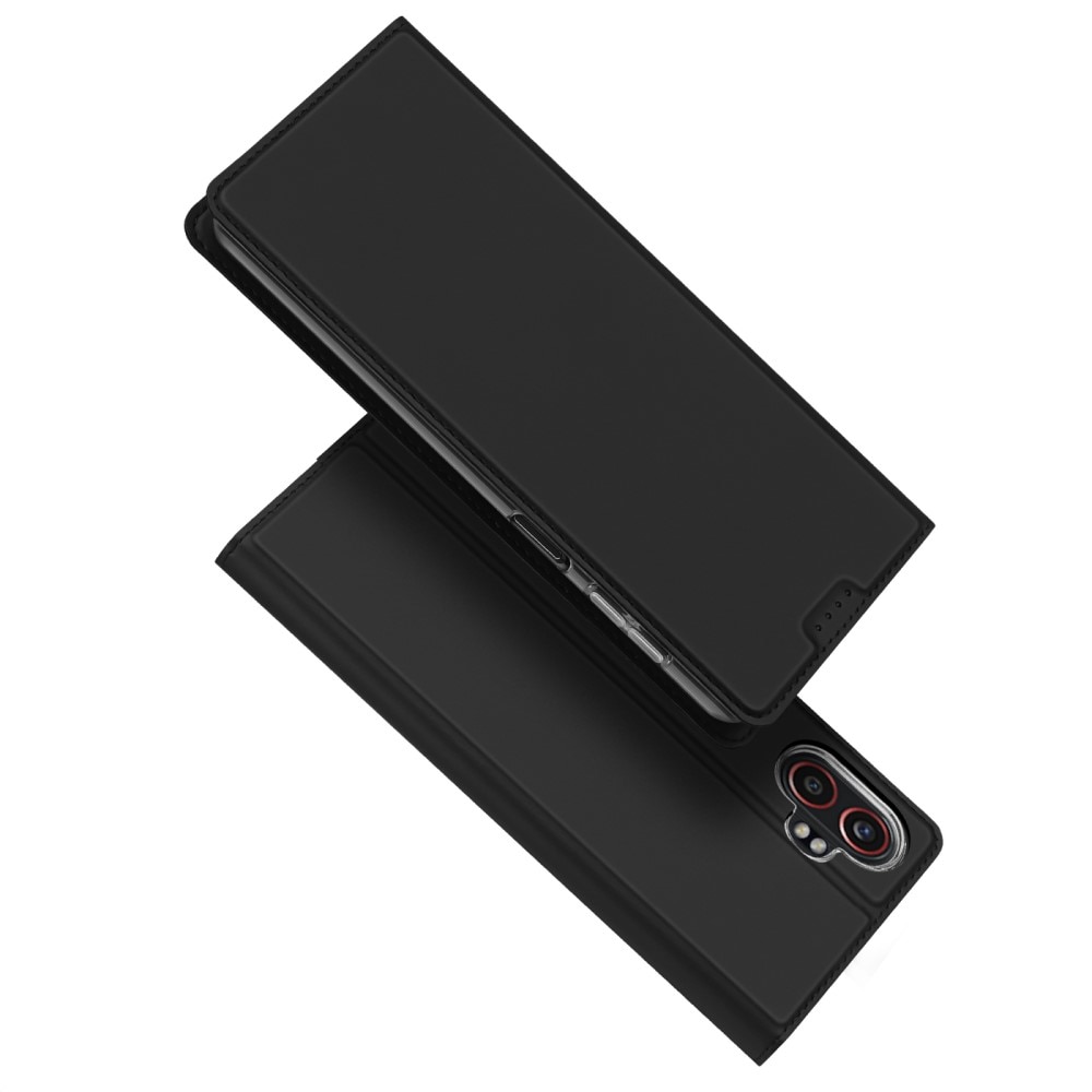 Étui portefeuille Skin Pro Series Samsung Galaxy Xcover 7 Pro, Noir
