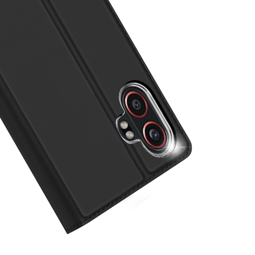 Étui portefeuille Skin Pro Series Samsung Galaxy Xcover 7 Pro, Noir