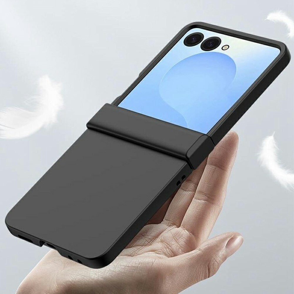 Coque dures caoutchoutées Hinge Protection Samsung Galaxy Z Flip 7, Noir