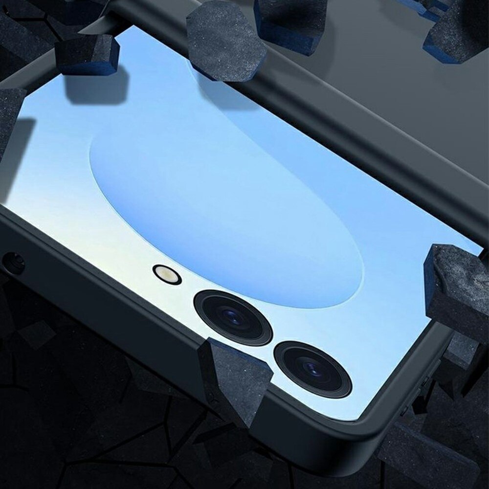Coque dures caoutchoutées Hinge Protection Samsung Galaxy Z Flip 7, Noir