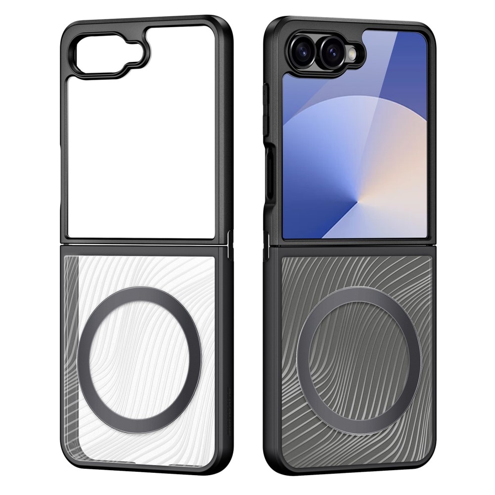 Coque Hybride Aimo Samsung Galaxy Z Flip 7, noir