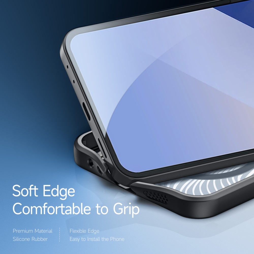 Coque Hybride Aimo Samsung Galaxy Z Flip 7, noir