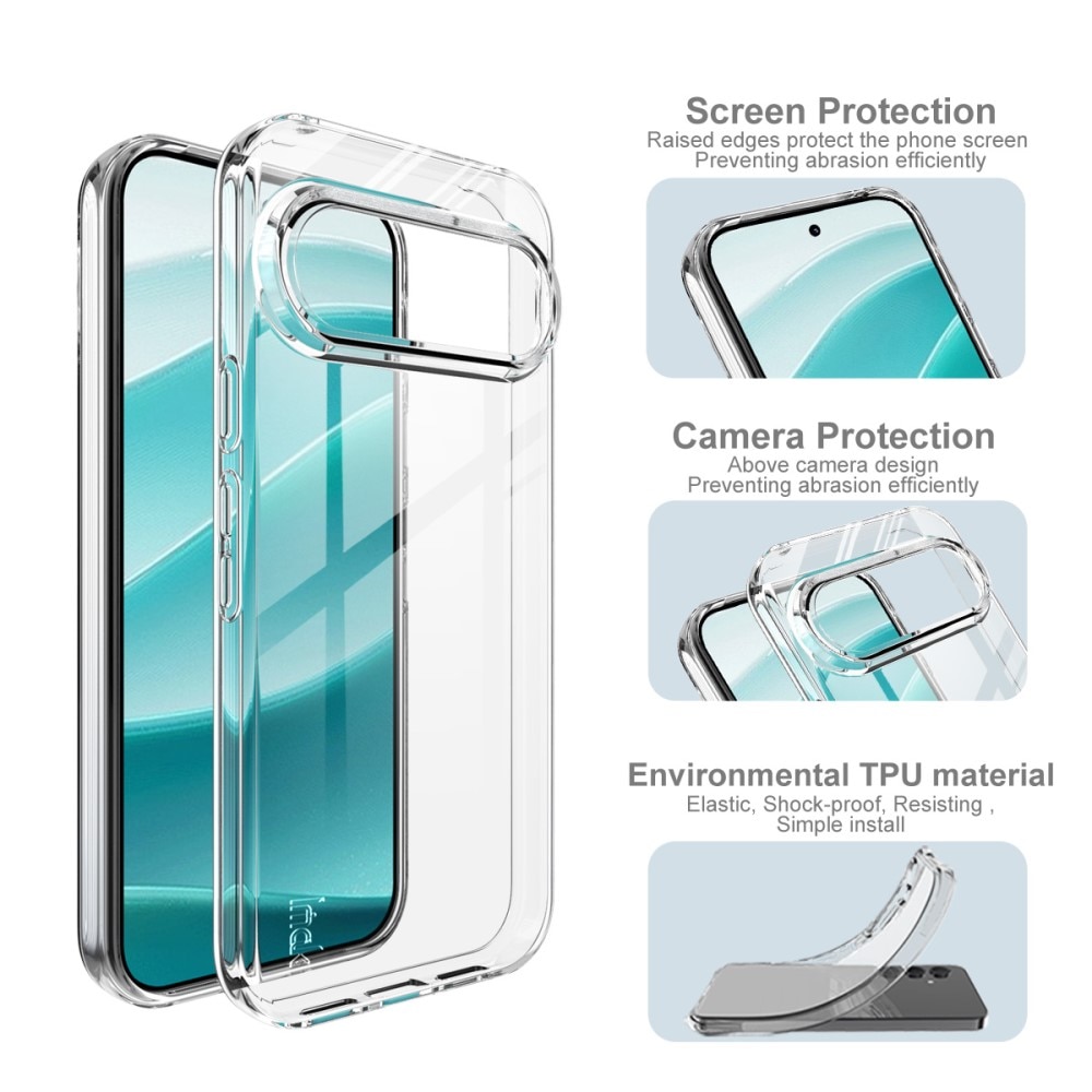 Coque TPU Case Google Pixel 10 Pro, Transparent
