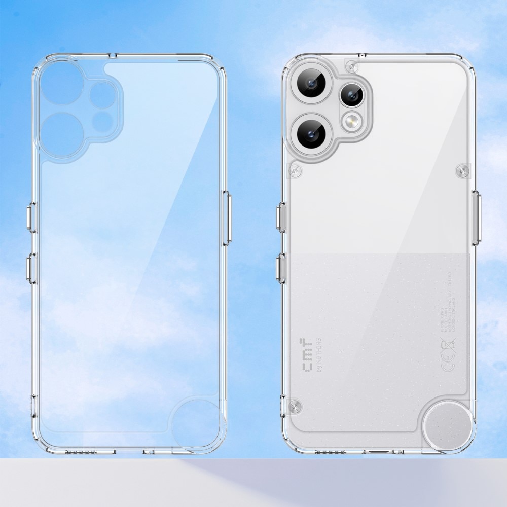Coque hybride pour Nothing CMF Phone 2 Pro, Transparent