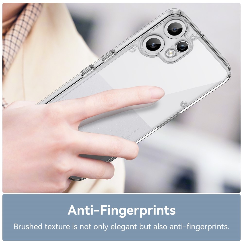 Coque hybride pour Nothing CMF Phone 2 Pro, Transparent