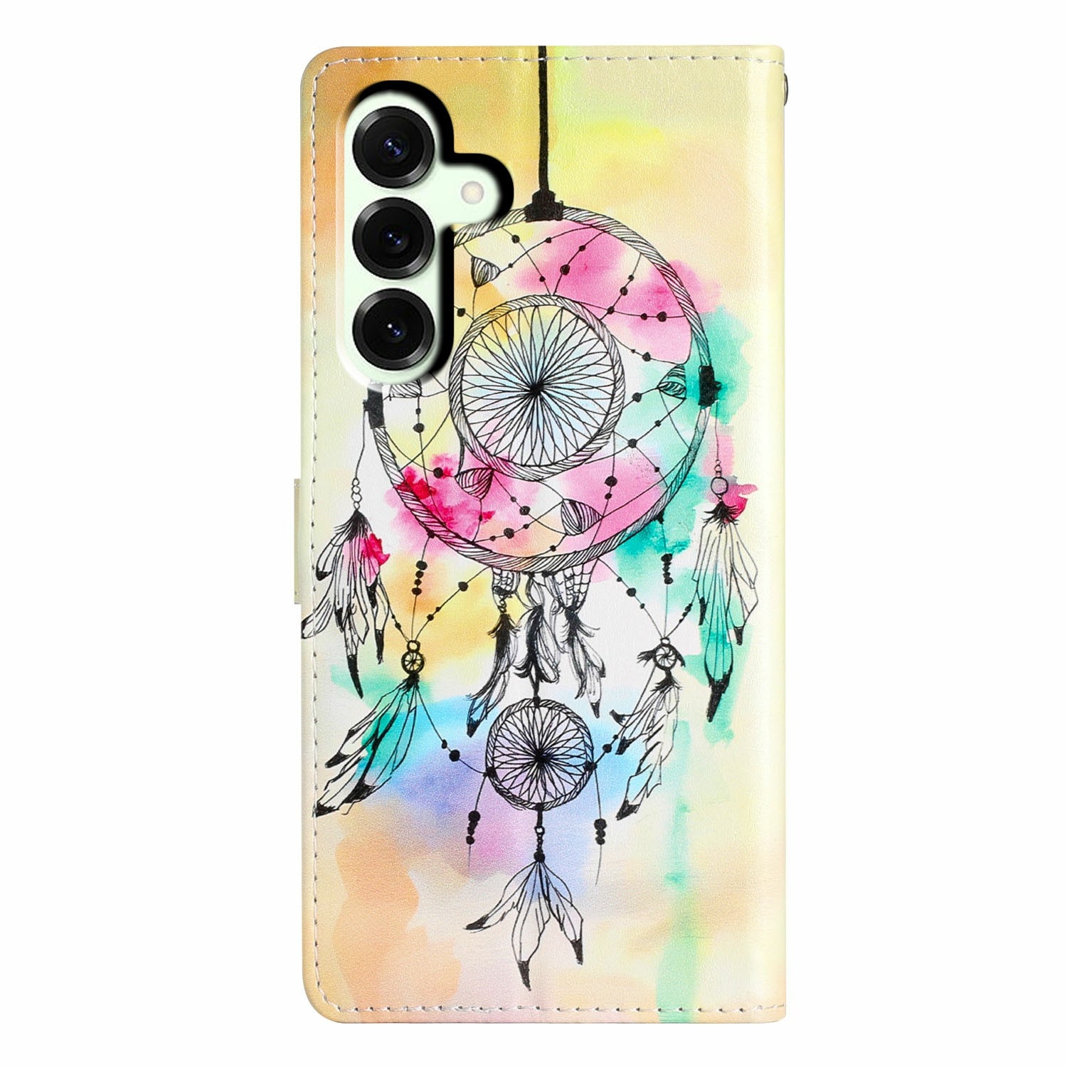 Coque portefeuille Samsung Galaxy A26, attrapeur de rêves