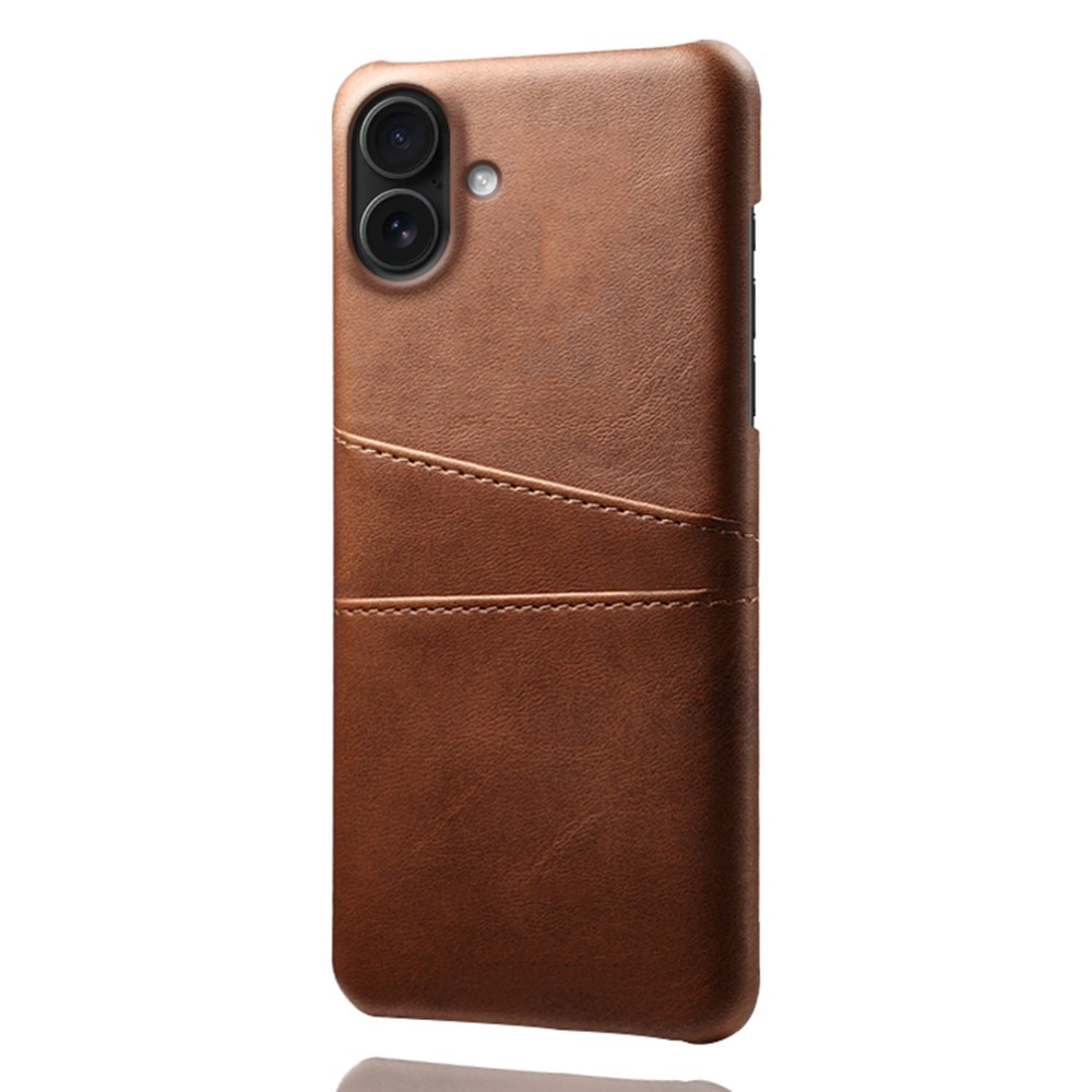Coque Card Slots iPhone 17, Marron