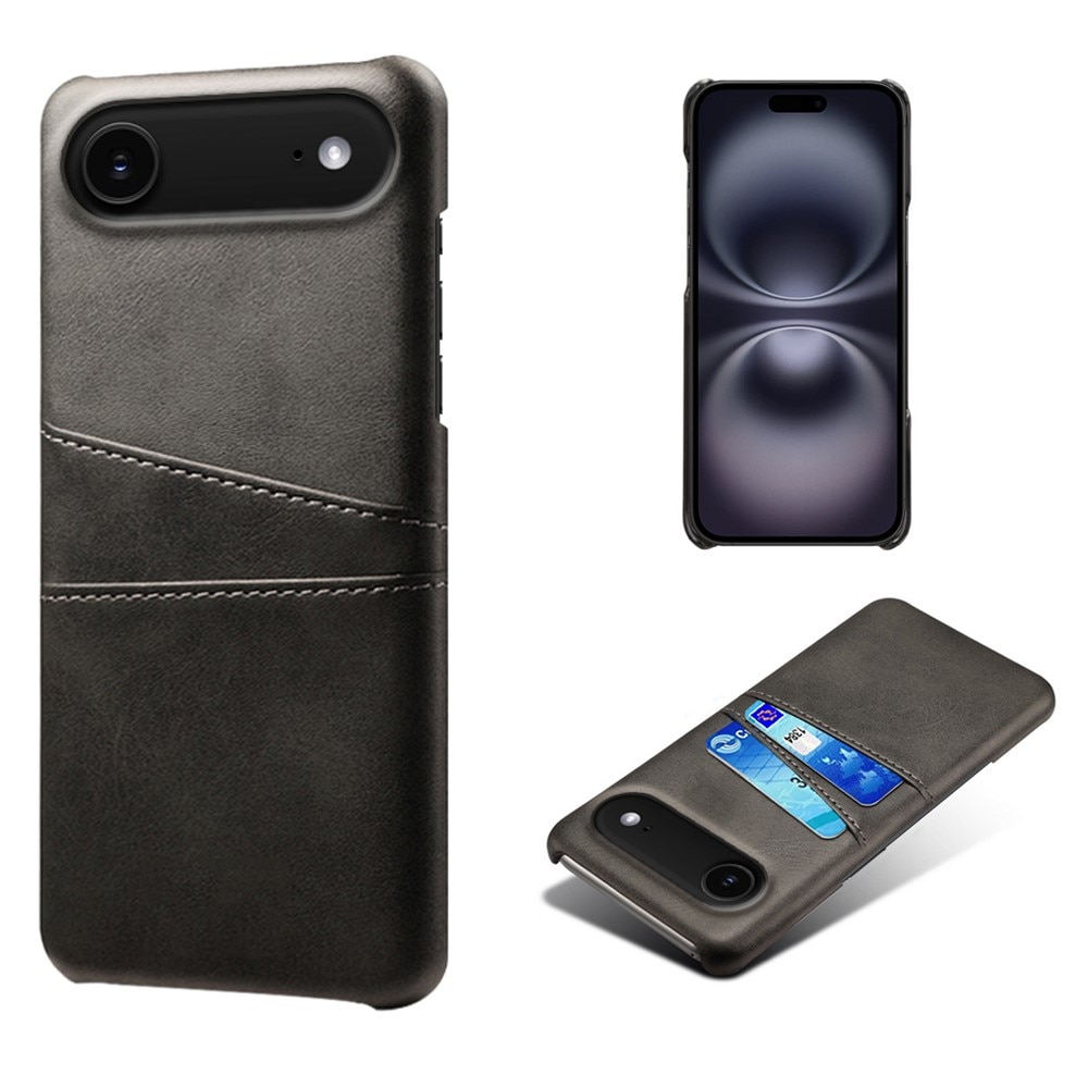 Coque Card Slots iPhone 17 Air, Noir