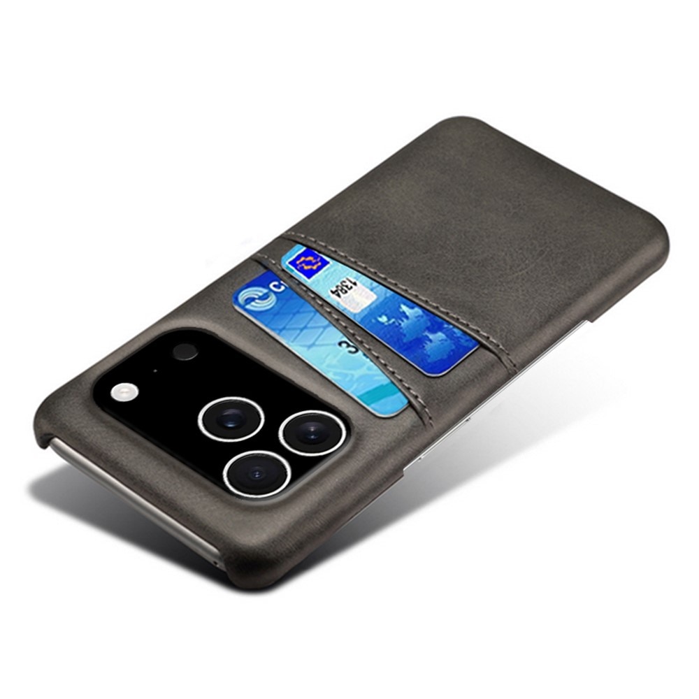 Coque Card Slots iPhone 17 Pro, Noir