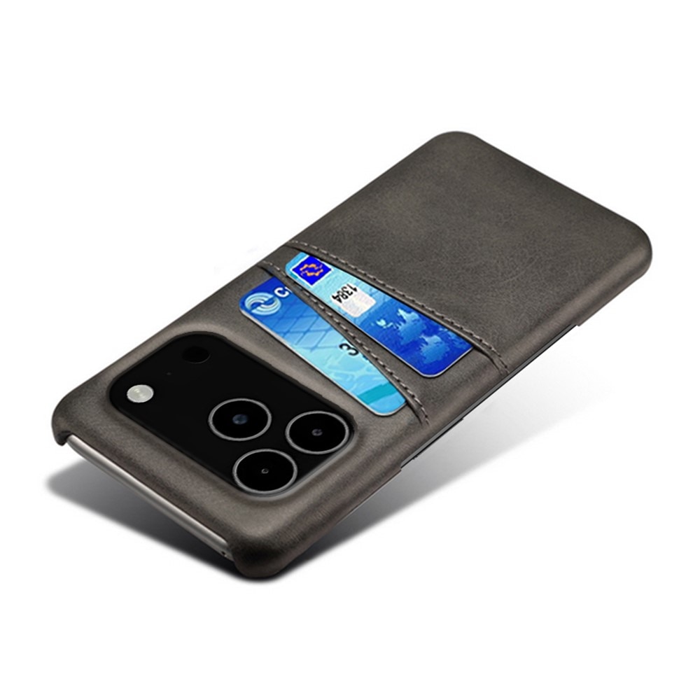 Coque Card Slots iPhone 17 Pro Max, Noir