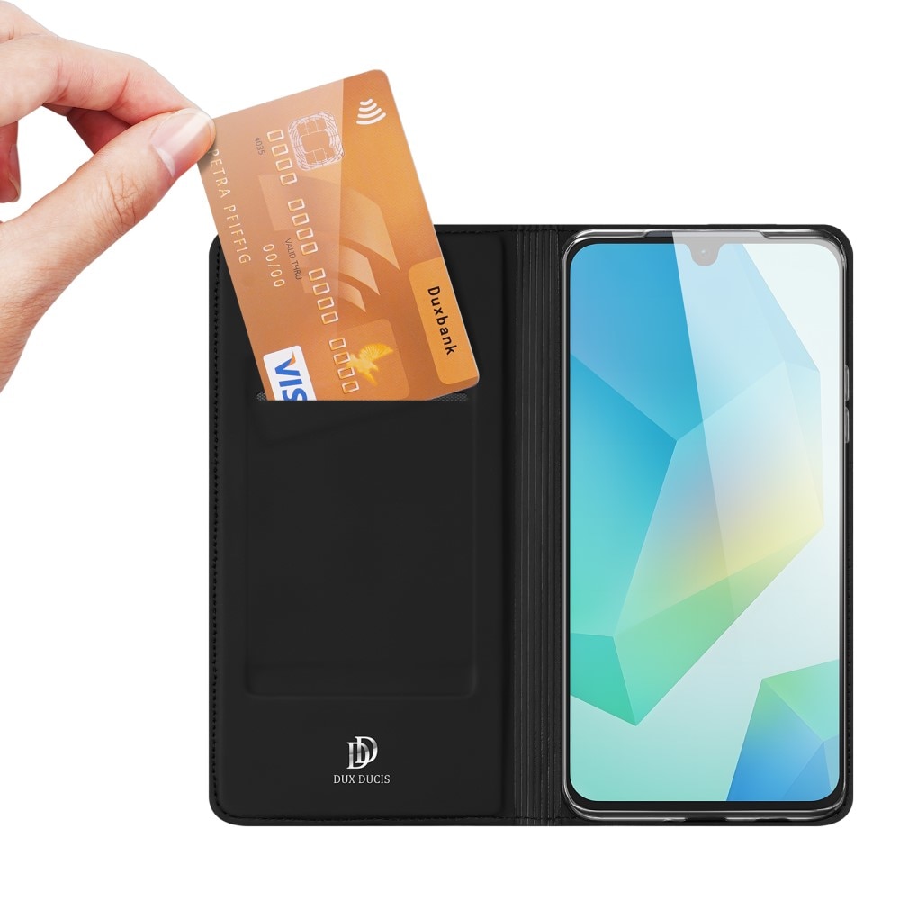 Étui portefeuille Skin Pro Series Samsung Galaxy A17, Noir