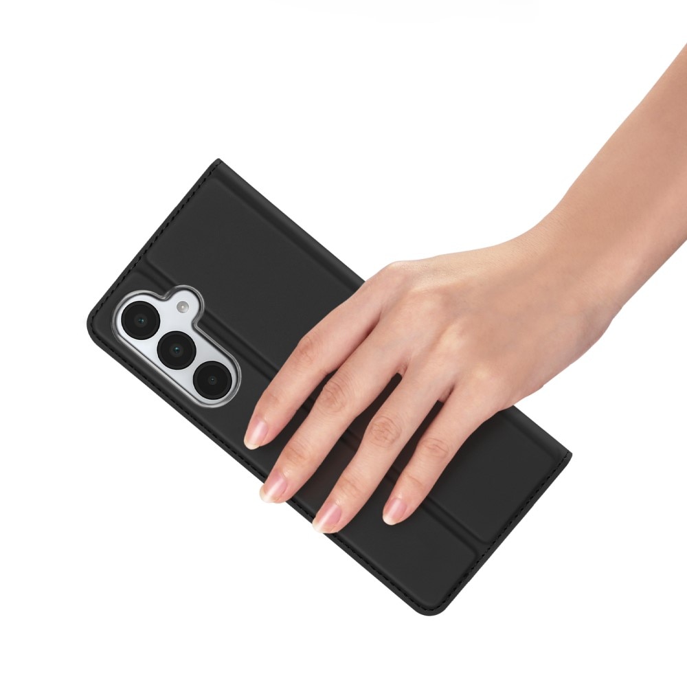 Étui portefeuille Skin Pro Series Samsung Galaxy A17, Noir