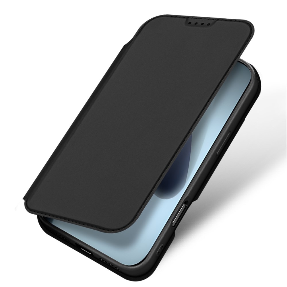 Étui portefeuille Skin Pro Series iPhone 17 Pro Max, Noir