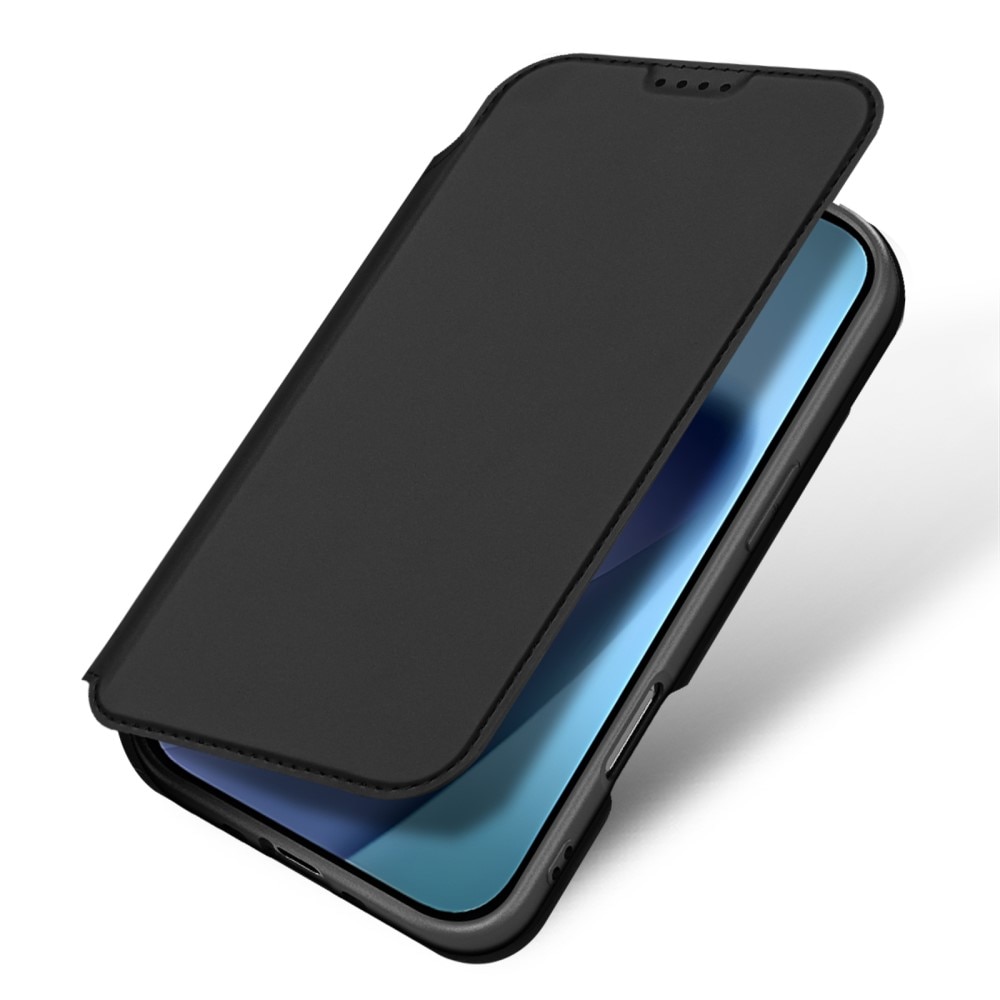 Étui portefeuille Skin Pro Series iPhone 17 Air, Noir