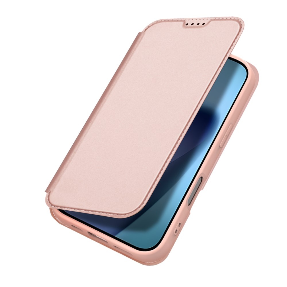 Étui portefeuille Skin Pro Series iPhone 17, Or rose