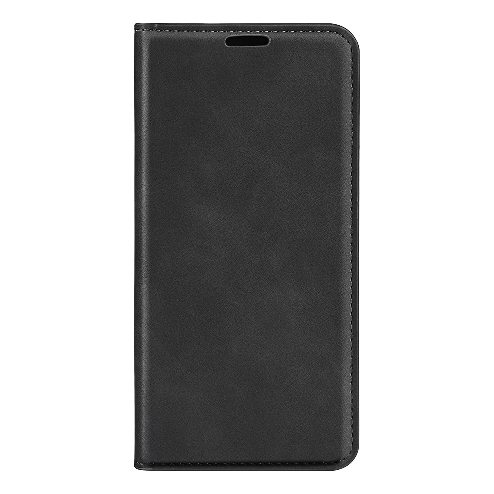 Coque portefeuille mince Oppo Reno 14, Noir