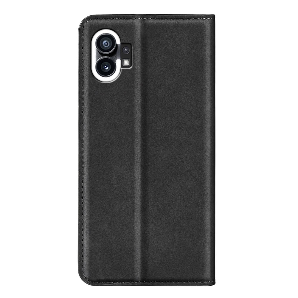 Coque portefeuille mince Nothing Phone 1, noir