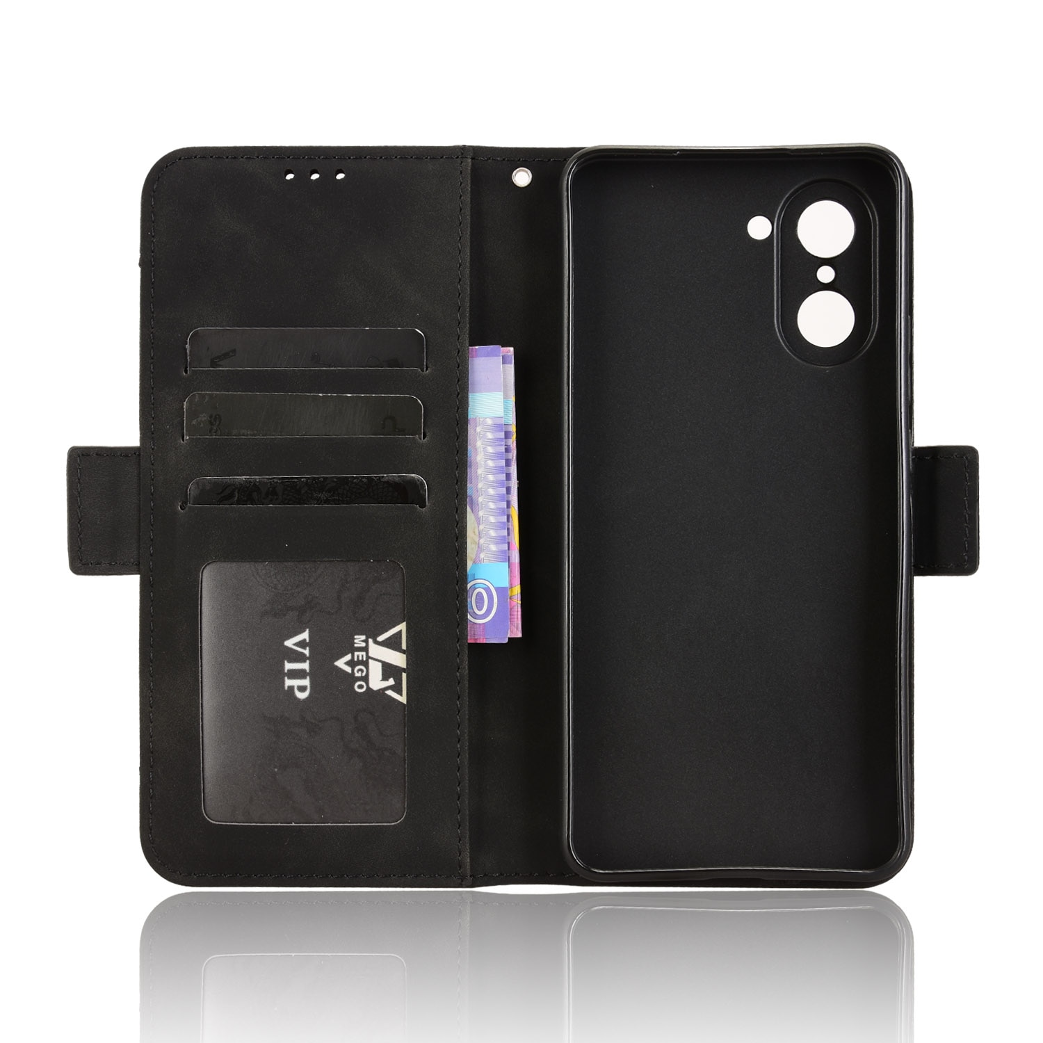 Étui portefeuille Multi  OnePlus Nord CE5, noir