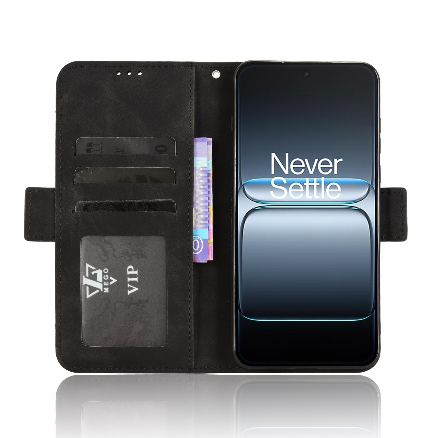 Étui portefeuille Multi  OnePlus Nord 5, noir