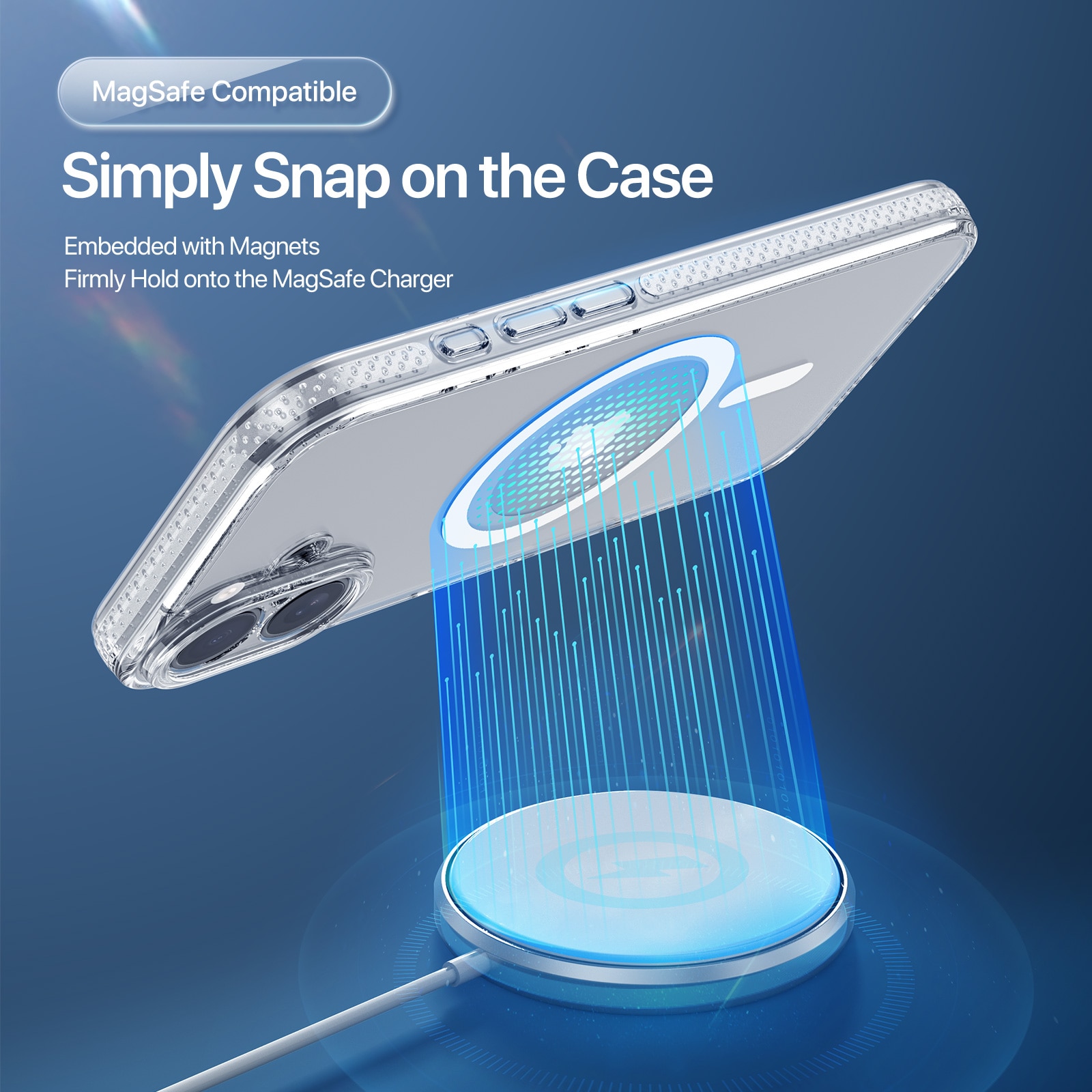 Clin Series MagSafe iPhone 17, transparent
