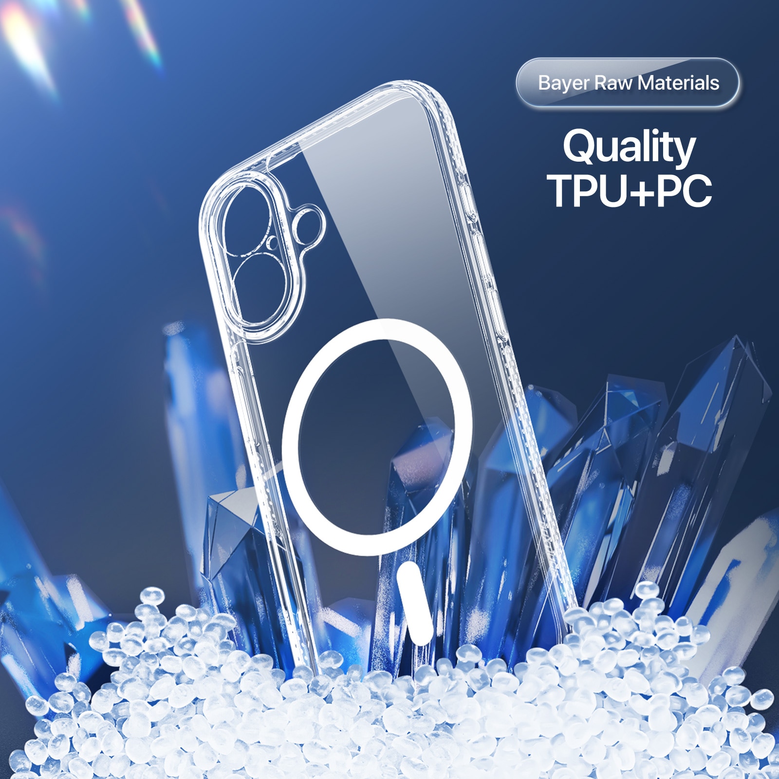 Clin Series MagSafe iPhone 17, transparent