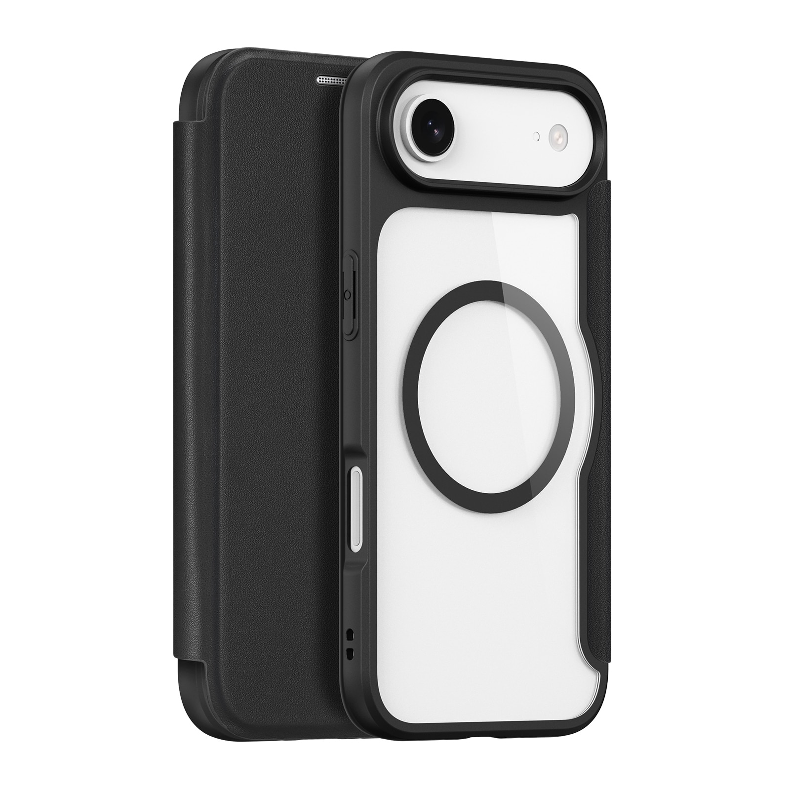 Étui portefeuille Skin X Pro MagSafe iPhone 17 Air, Noir