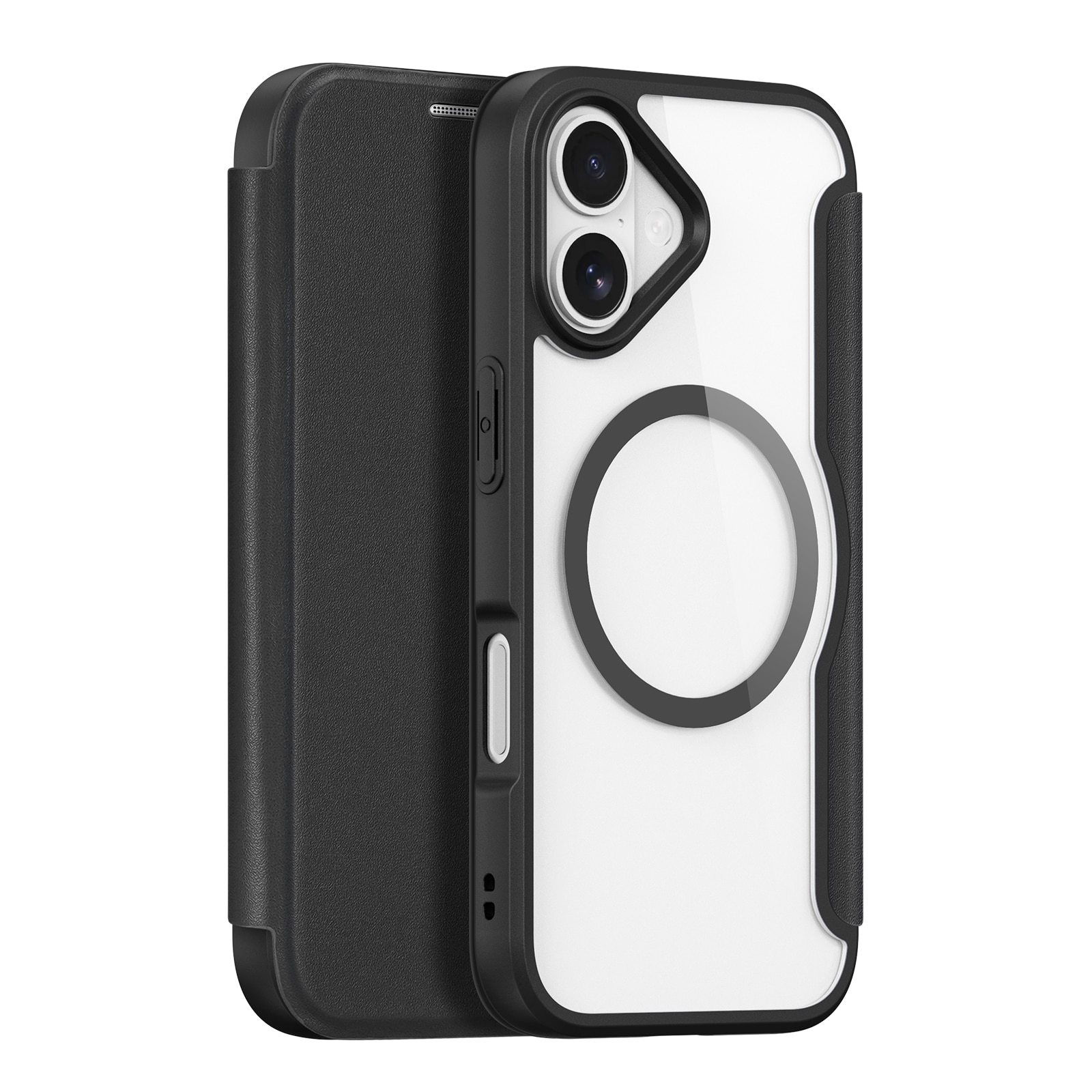 Étui portefeuille Skin X Pro MagSafe iPhone 17, Noir