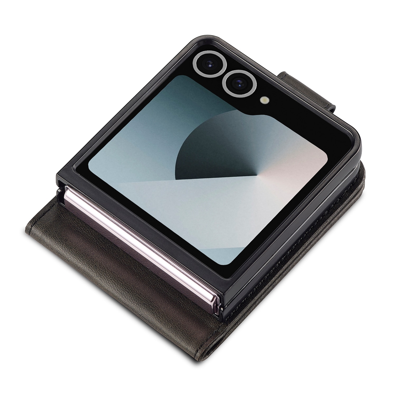 Étui portefeuille Samsung Galaxy Z Flip 7, Noir