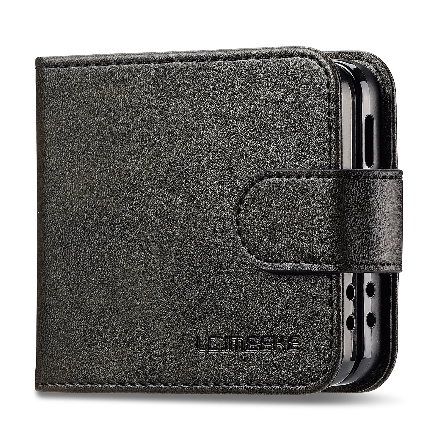 Étui portefeuille Samsung Galaxy Z Flip 7, Noir