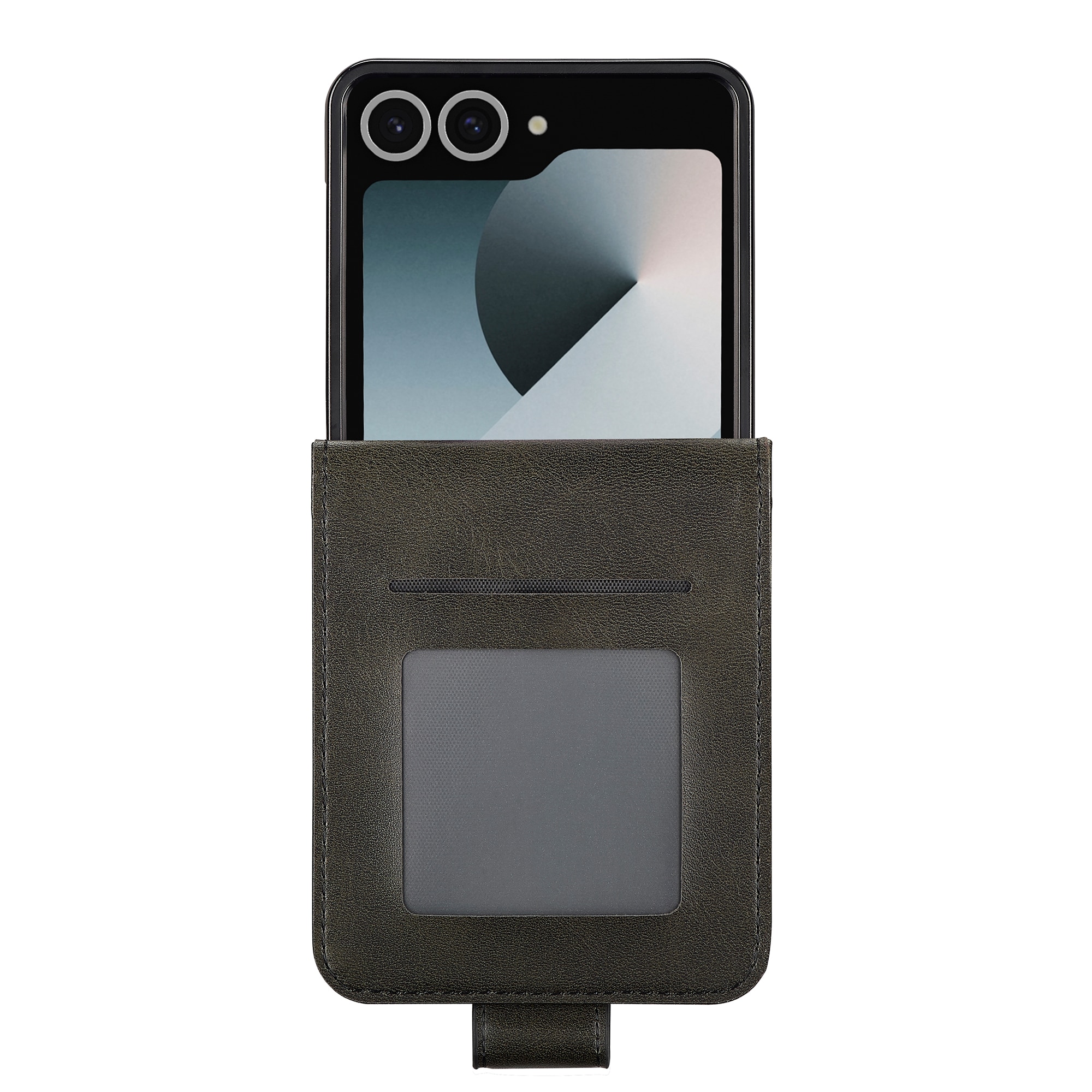 Étui portefeuille Samsung Galaxy Z Flip 7, Noir