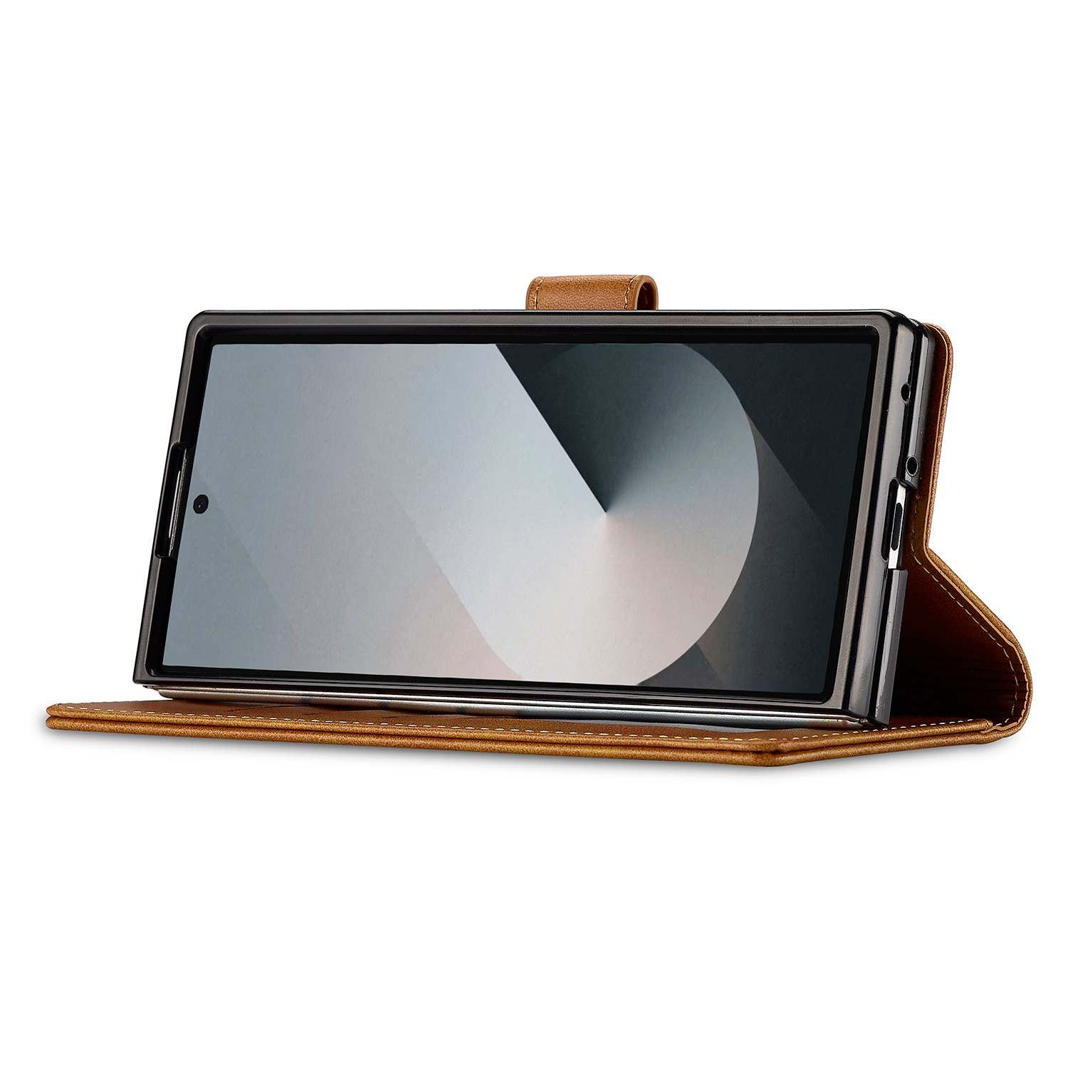 Étui portefeuille Samsung Galaxy Z Fold 7, Cognac