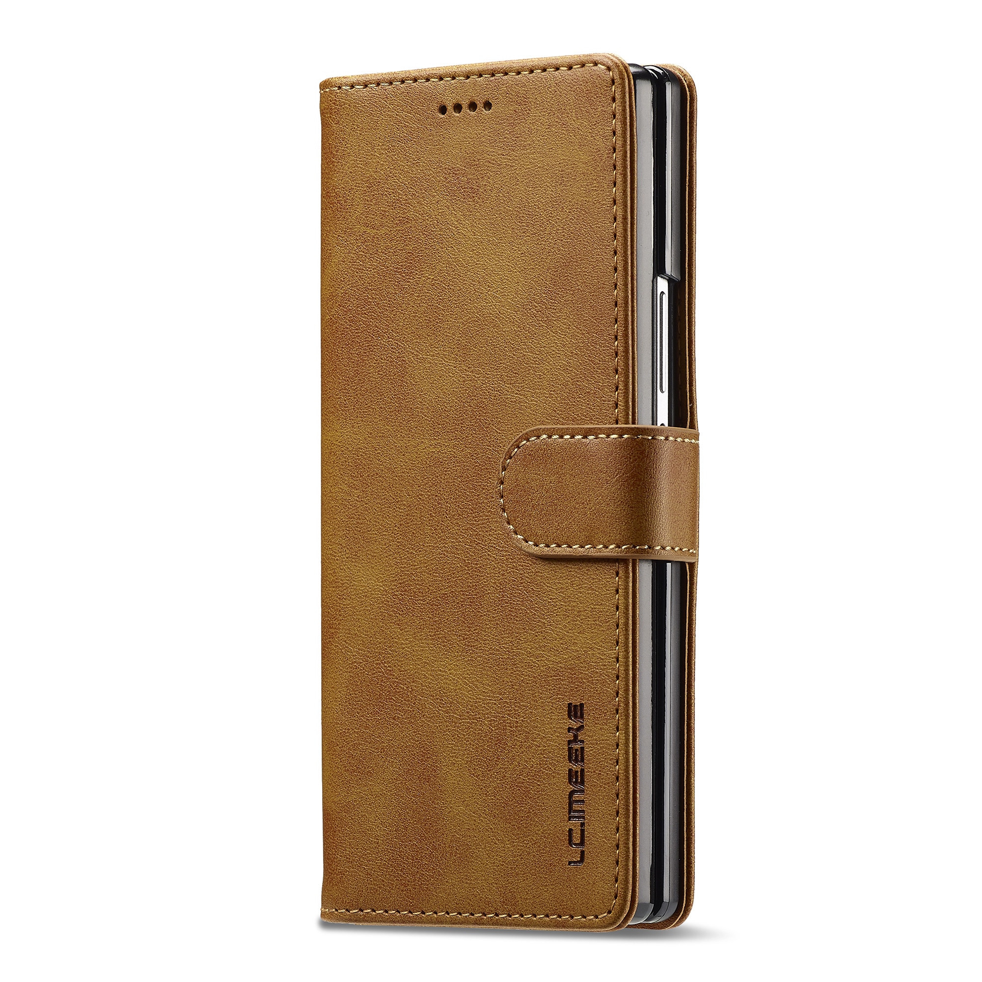 Étui portefeuille Samsung Galaxy Z Fold 7, Cognac