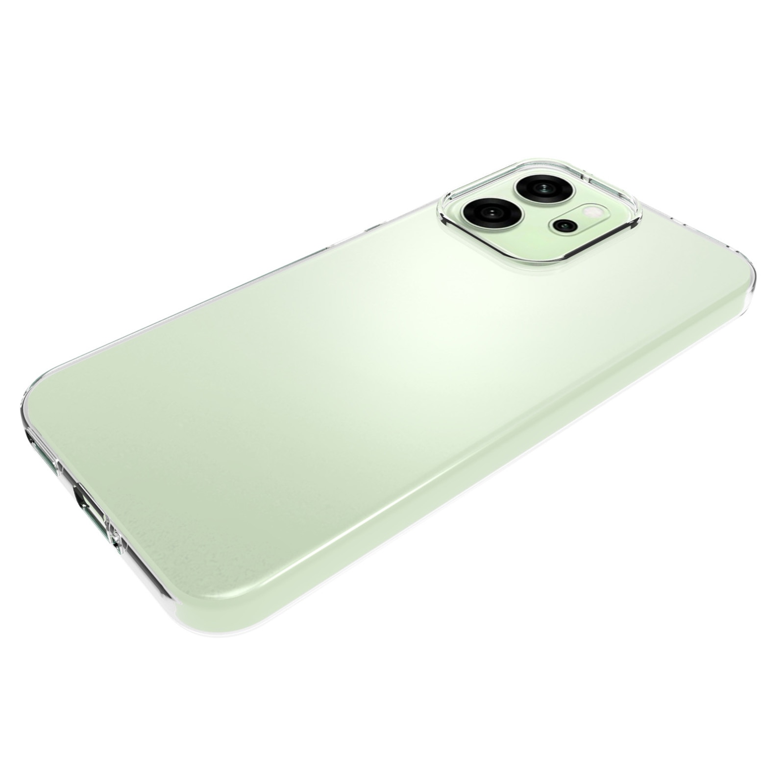 TPU Coque Oppo Reno 14 F, Transparent