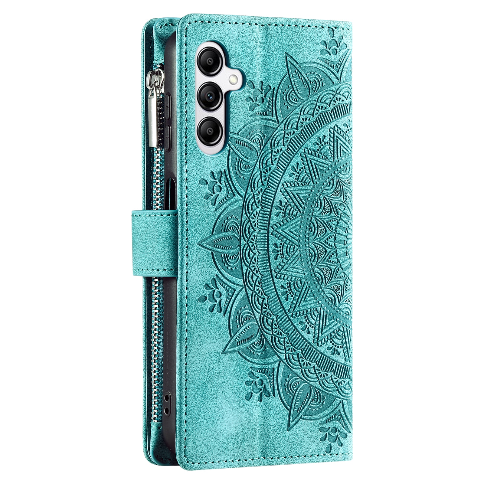 Étui portefeuille Mandala Samsung Galaxy S25 FE, Vert