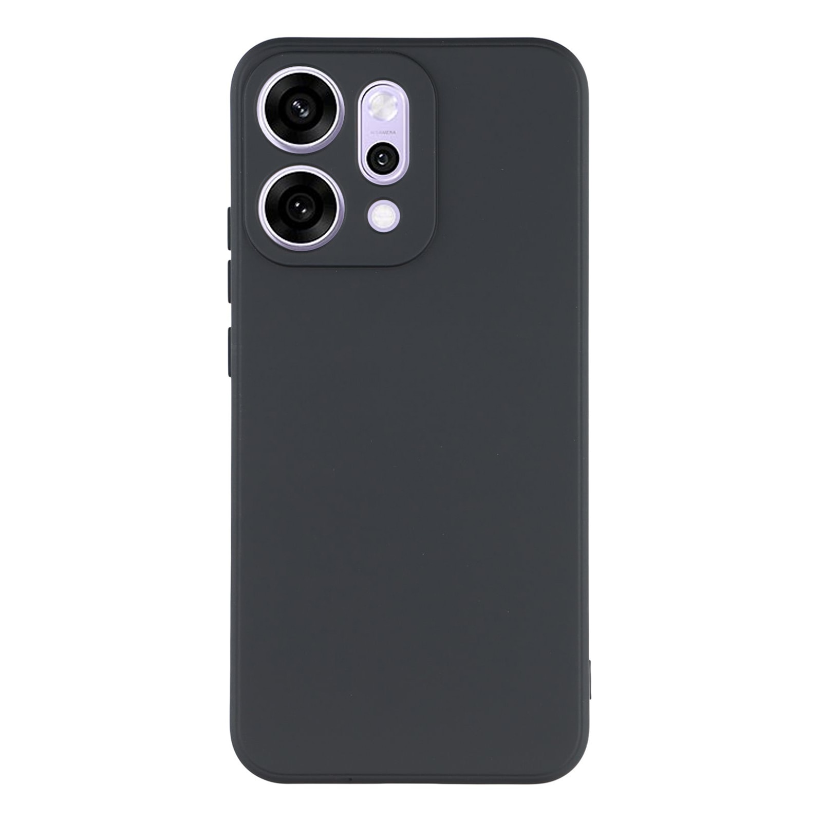 Coque TPU résistante aux chocs Oppo Reno 14, Noir