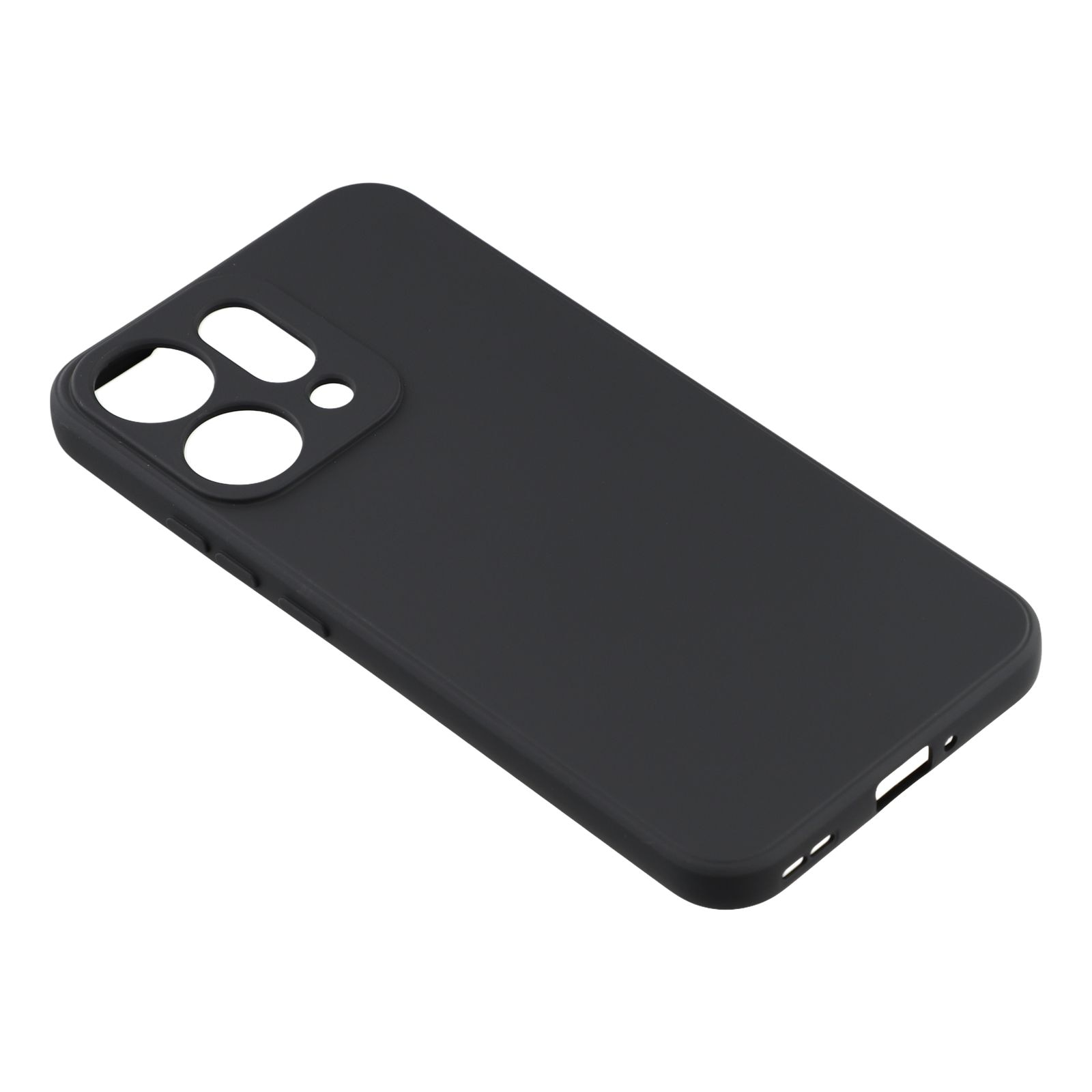 Coque TPU résistante aux chocs Oppo Reno 14, Noir