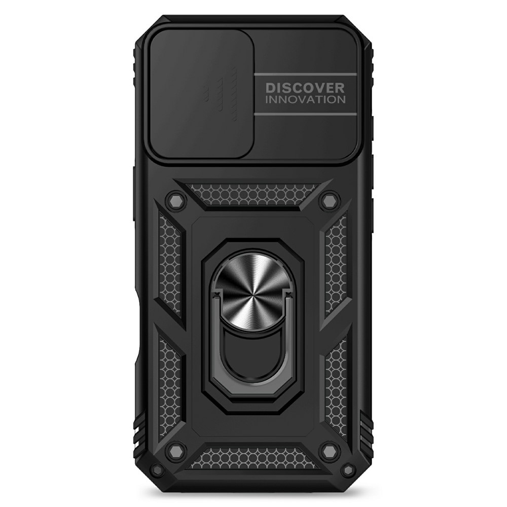 Coque Hybride Ring avec Protège Caméra iPhone 17, Noir