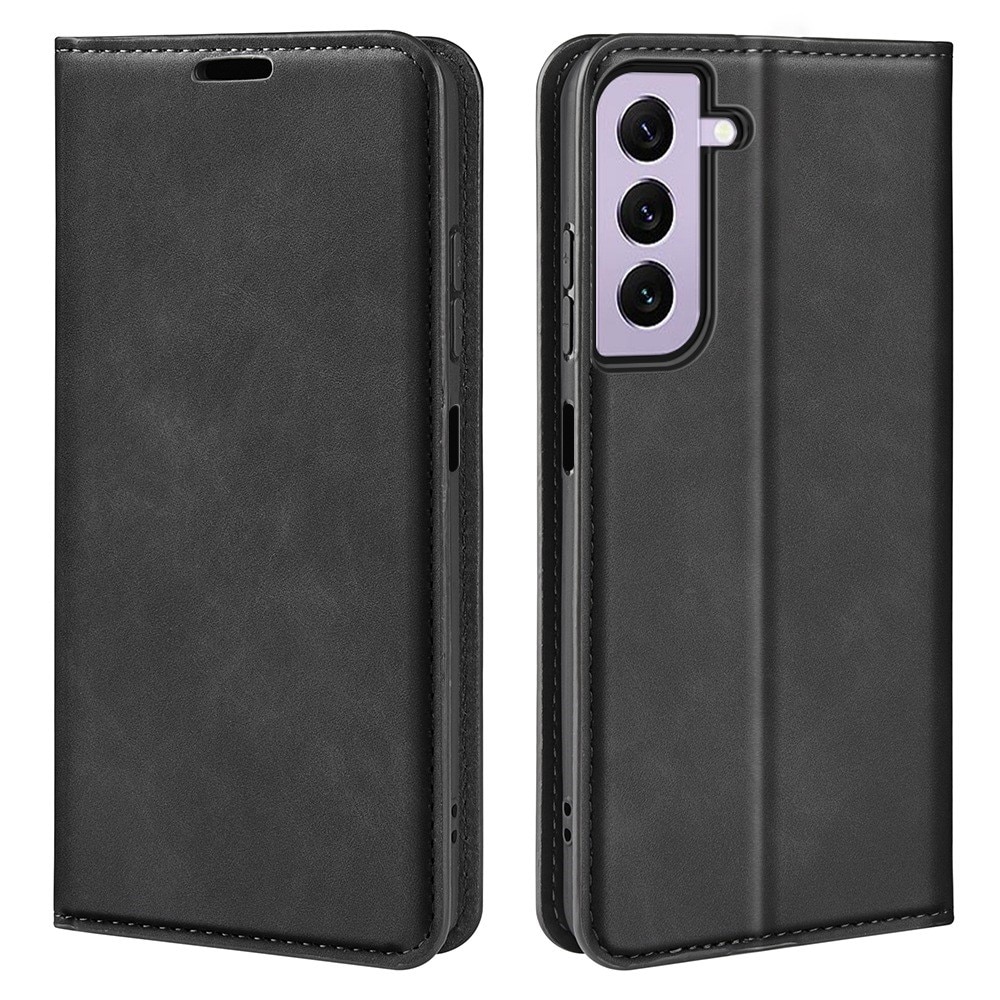 Coque portefeuille mince Samsung Galaxy S23, Noir