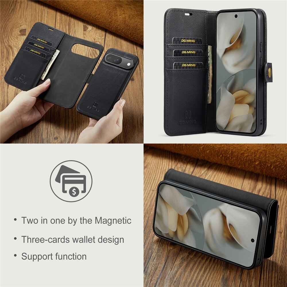 Étui portefeuille Magnet Wallet Google Pixel 10, Black