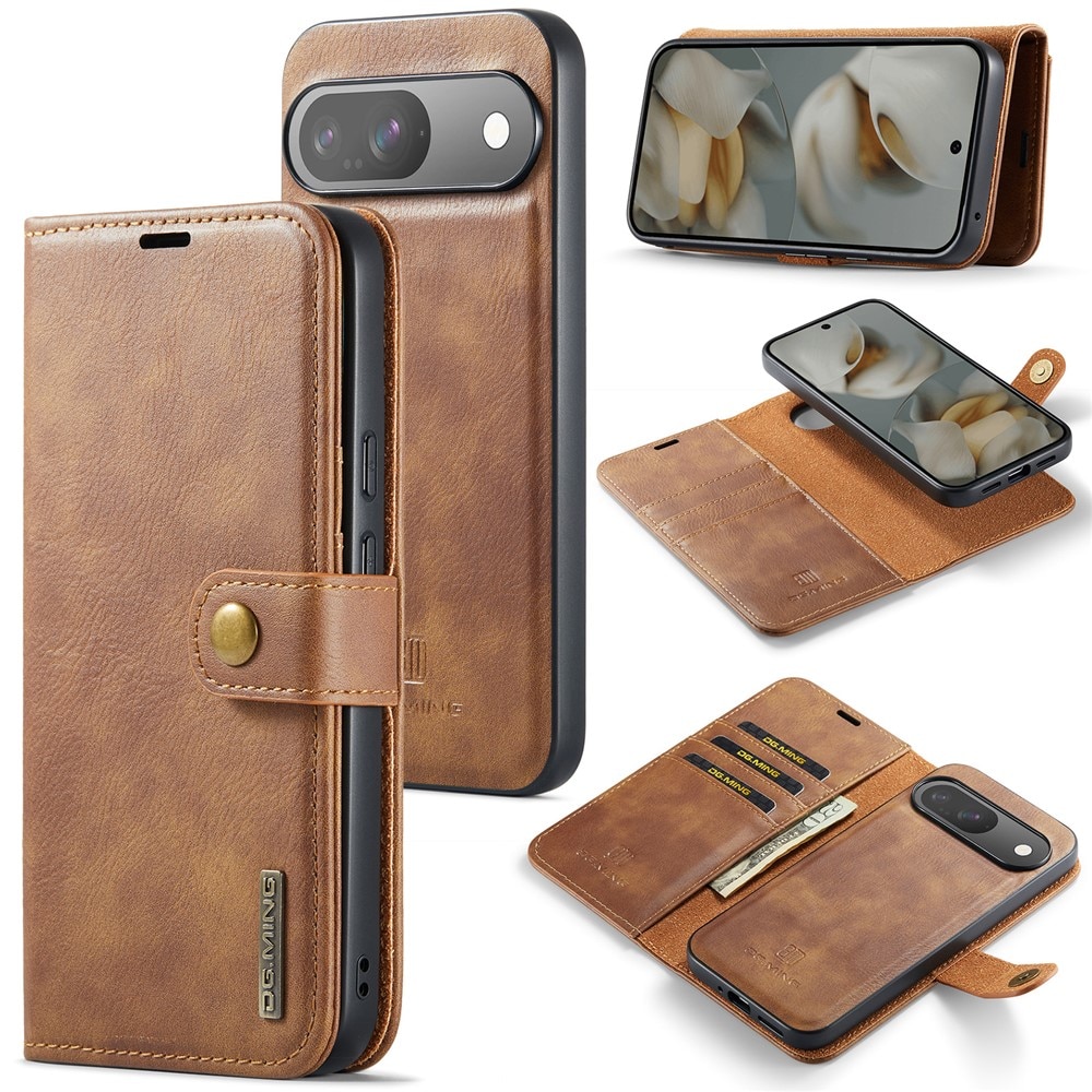 Étui portefeuille Magnet Wallet Google Pixel 10 Pro, Cognac
